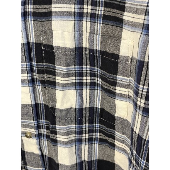 Pendleton Men’s Blue Plaid Button Up Shirt Sz‎ M - Picture 4 of 9